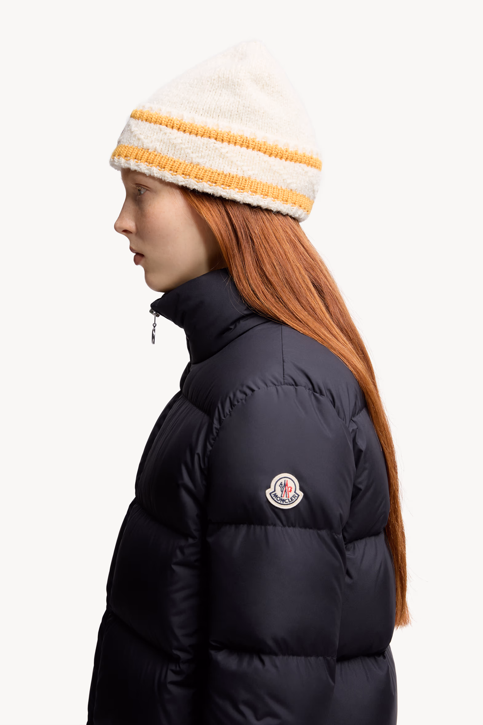 Mauzun Short Down Jacket Women Navy Blue Moncler 4